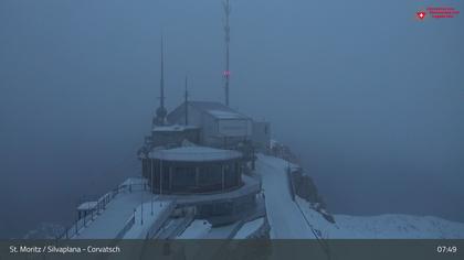 Silvaplana: Corvatsch - Corvatsch, Bergstation Corvatsch 3303