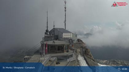 Silvaplana: Corvatsch - Corvatsch, Bergstation Corvatsch 3303