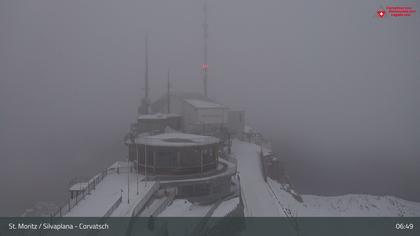 Silvaplana: Corvatsch - Corvatsch, Bergstation Corvatsch 3303