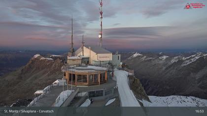 Silvaplana: Corvatsch - Corvatsch, Bergstation Corvatsch 3303