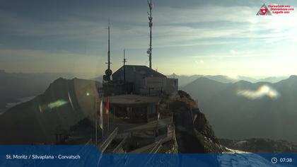 Silvaplana: Corvatsch - Corvatsch, Bergstation Corvatsch 3303