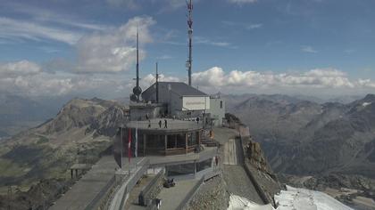 Silvaplana: Corvatsch - Corvatsch, Bergstation Corvatsch 3303