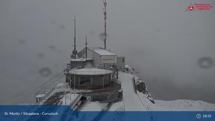 Silvaplana: Corvatsch - Corvatsch, Bergstation Corvatsch 3303