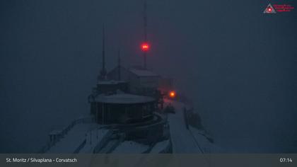 Silvaplana: Corvatsch - Corvatsch, Bergstation Corvatsch 3303