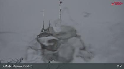 Silvaplana: Corvatsch - Corvatsch, Bergstation Corvatsch 3303