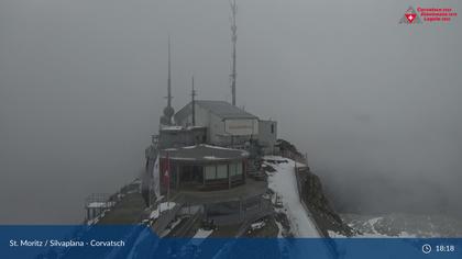 Silvaplana: Corvatsch - Corvatsch, Bergstation Corvatsch 3303