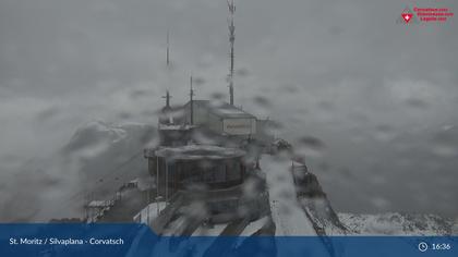 Silvaplana: Corvatsch - Corvatsch, Bergstation Corvatsch 3303