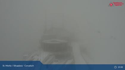 Silvaplana: Corvatsch - Corvatsch, Bergstation Corvatsch 3303