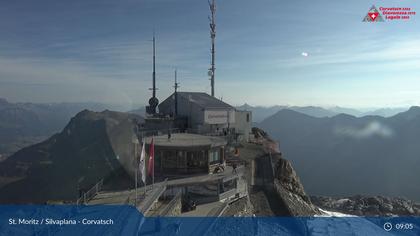 Silvaplana: Corvatsch - Corvatsch, Bergstation Corvatsch 3303