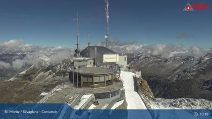 Silvaplana: Corvatsch - Corvatsch, Bergstation Corvatsch 3303