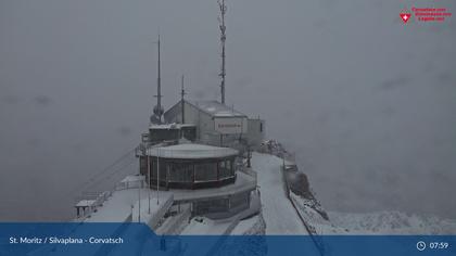 Silvaplana: Corvatsch - Corvatsch, Bergstation Corvatsch 3303