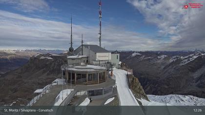 Silvaplana: Corvatsch - Corvatsch, Bergstation Corvatsch 3303