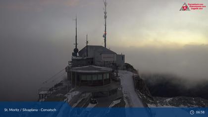 Silvaplana: Corvatsch - Corvatsch, Bergstation Corvatsch 3303