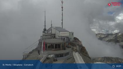 Silvaplana: Corvatsch - Corvatsch, Bergstation Corvatsch 3303