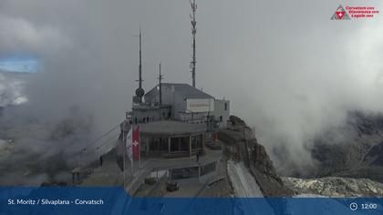 Silvaplana: Corvatsch - Corvatsch, Bergstation Corvatsch 3303