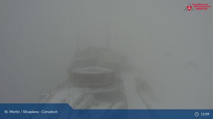 Silvaplana: Corvatsch - Corvatsch, Bergstation Corvatsch 3303