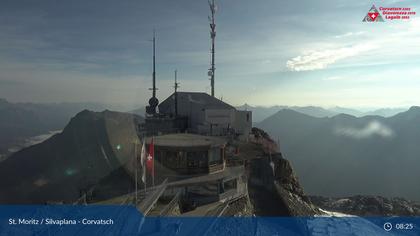 Silvaplana: Corvatsch - Corvatsch, Bergstation Corvatsch 3303