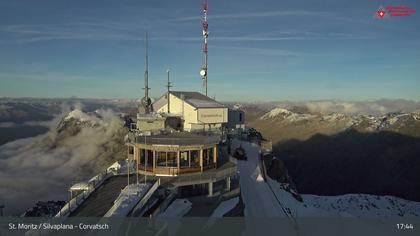 Silvaplana: Corvatsch - Corvatsch, Bergstation Corvatsch 3303