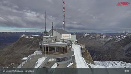 Silvaplana: Corvatsch - Corvatsch, Bergstation Corvatsch 3303