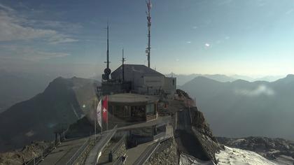 Silvaplana: Corvatsch - Corvatsch, Bergstation Corvatsch 3303