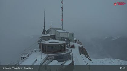 Silvaplana: Corvatsch - Corvatsch, Bergstation Corvatsch 3303