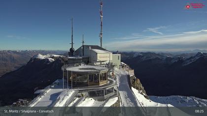 Silvaplana: Corvatsch - Corvatsch, Bergstation Corvatsch 3303