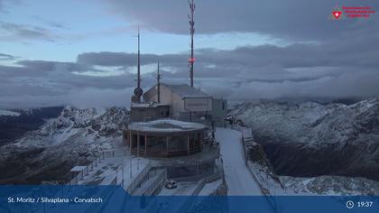 Silvaplana: Corvatsch - Corvatsch, Bergstation Corvatsch 3303