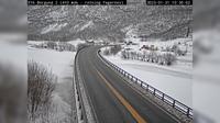 Borgund: E - Retning mot Lærdal, moh