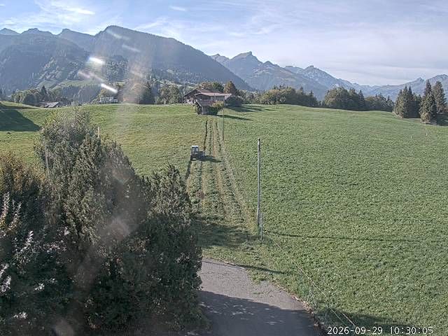 Aeschi bei Spiez: Aeschiried: Langlauf Aeschi bei Spiez Loipen Bern