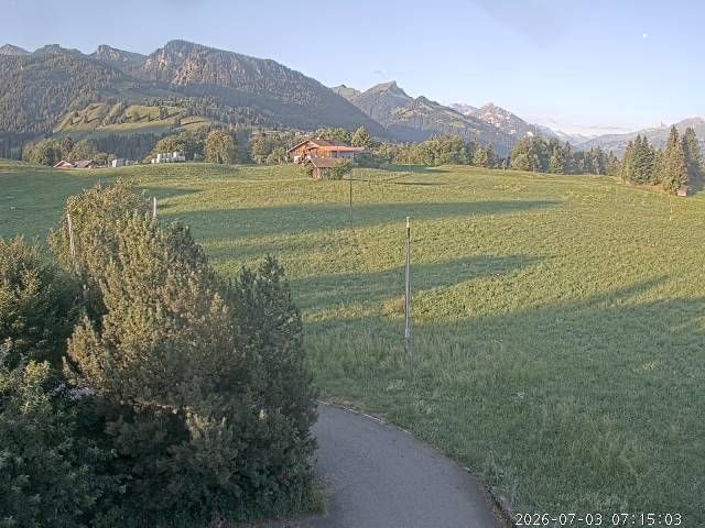 Aeschi bei Spiez: Aeschiried: Langlauf Aeschi bei Spiez Loipen Bern