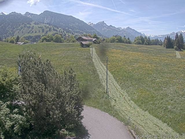 Aeschi bei Spiez: Aeschiried: Langlauf Aeschi bei Spiez Loipen Bern