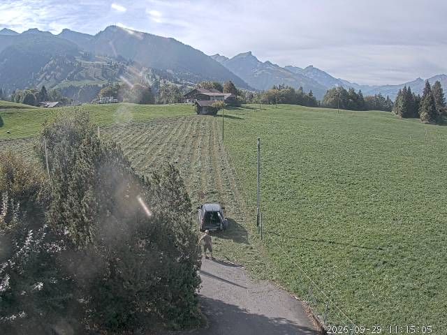 Aeschi bei Spiez: Aeschiried: Langlauf Aeschi bei Spiez Loipen Bern