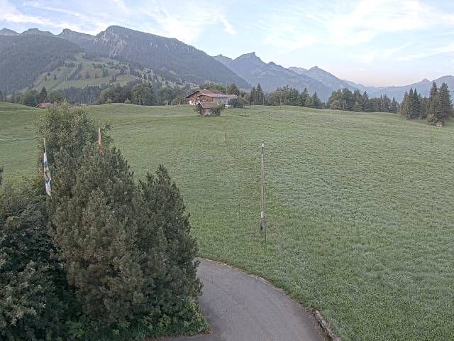 Aeschiried: Langlauf Aeschi bei Spiez Loipen Bern