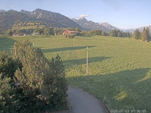 Aeschi bei Spiez: Aeschiried: Langlauf Aeschi bei Spiez Loipen Bern