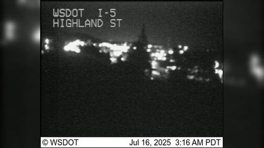 Traffic Cam Mount Vernon › North: I-5 at MP 226.7: North of Kincaid St