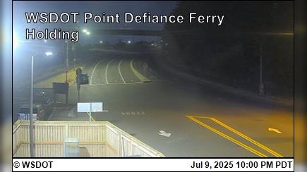 Traffic Cam Ruston › North: WSF Point Defiance Holding