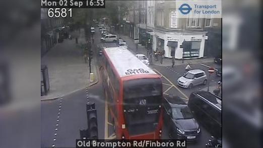 Traffic Cam London: Old Brompton Rd/Finboro Rd