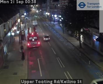 Traffic Cam London: Upper Tooting Rd/Kellino St