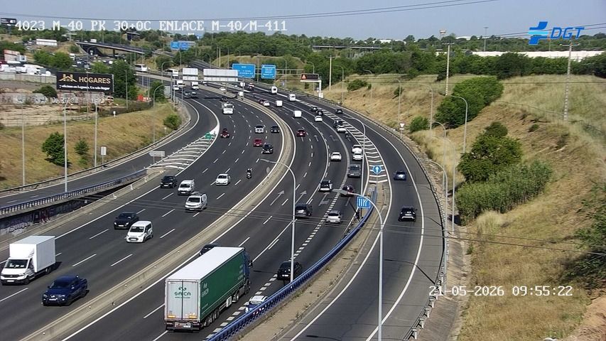 Traffic Cam Madrid: Cuatro Vientos