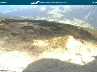 Traffic Cam Gemeinde Mittelberg › East: Ifen-Kleinwalsertal