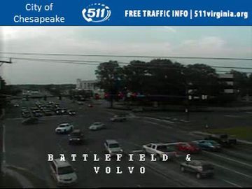 Traffic Cam Chesapeake: Battlefield Blvd & Volvo Pkwy