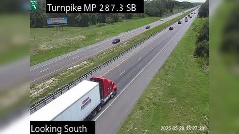 Traffic Cam Royal Highlands: Tpke MM 287.3 at Leesburg Toll Plaza