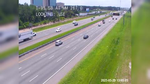 Traffic Cam Daytona Beach: I-95 @ MM 267 SB