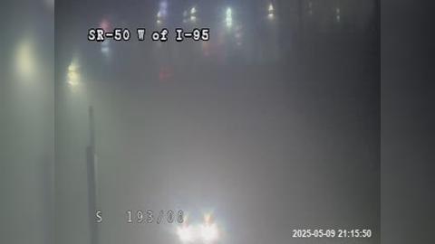 Traffic Cam Titusville: SR-50 W of I-95