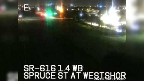 Traffic Cam Tampa: SR-616 - Spruce St at Westshore