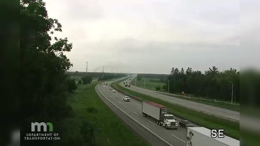 Traffic Cam Enfield: I-94 WB E of Co Rd 8 (MP 187)