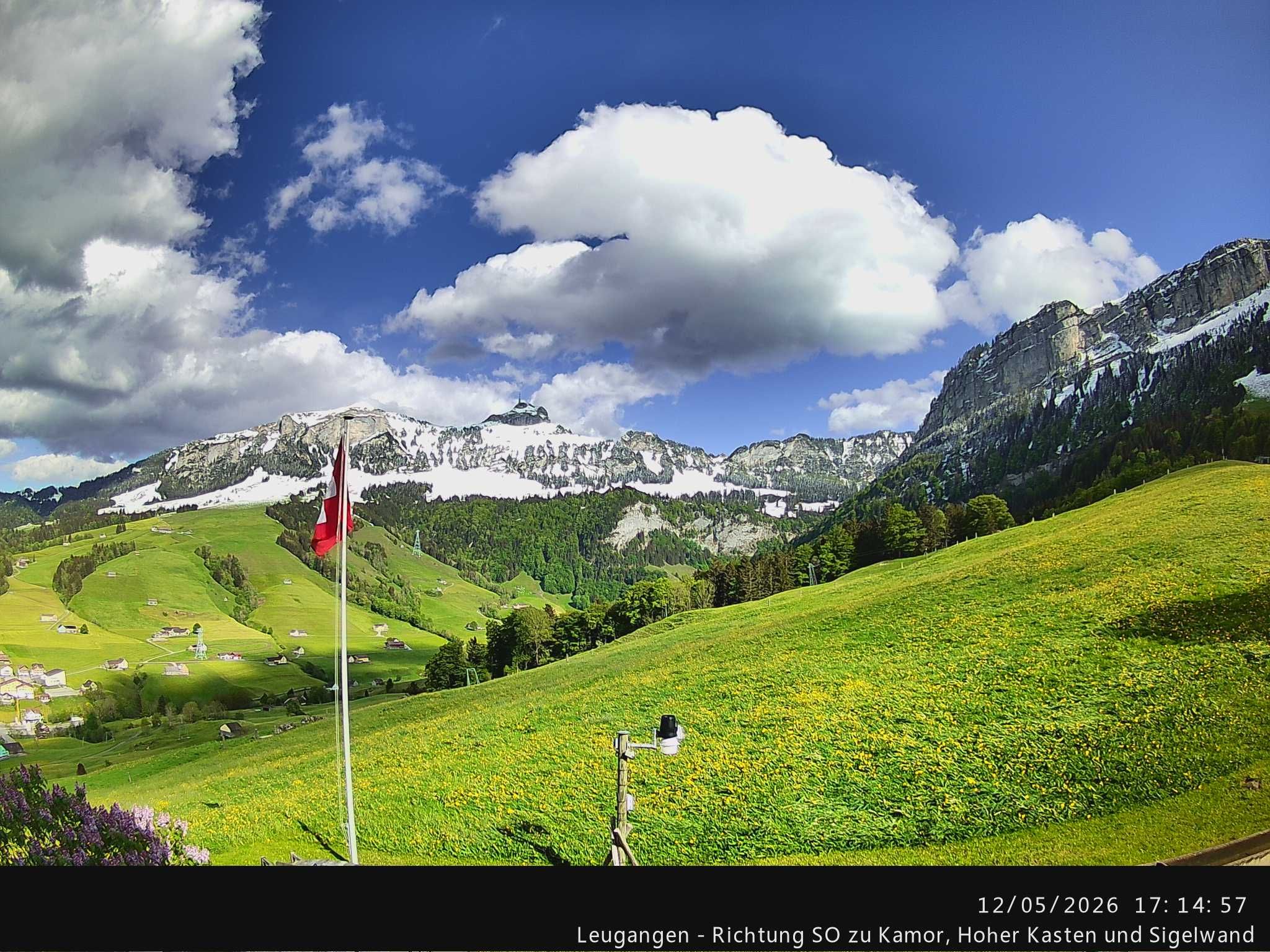 Schwende › Südosten: Leugangen - Brülisau - Hoher Kasten Drehrestaurant Und Seilbahn - Alp Sigel