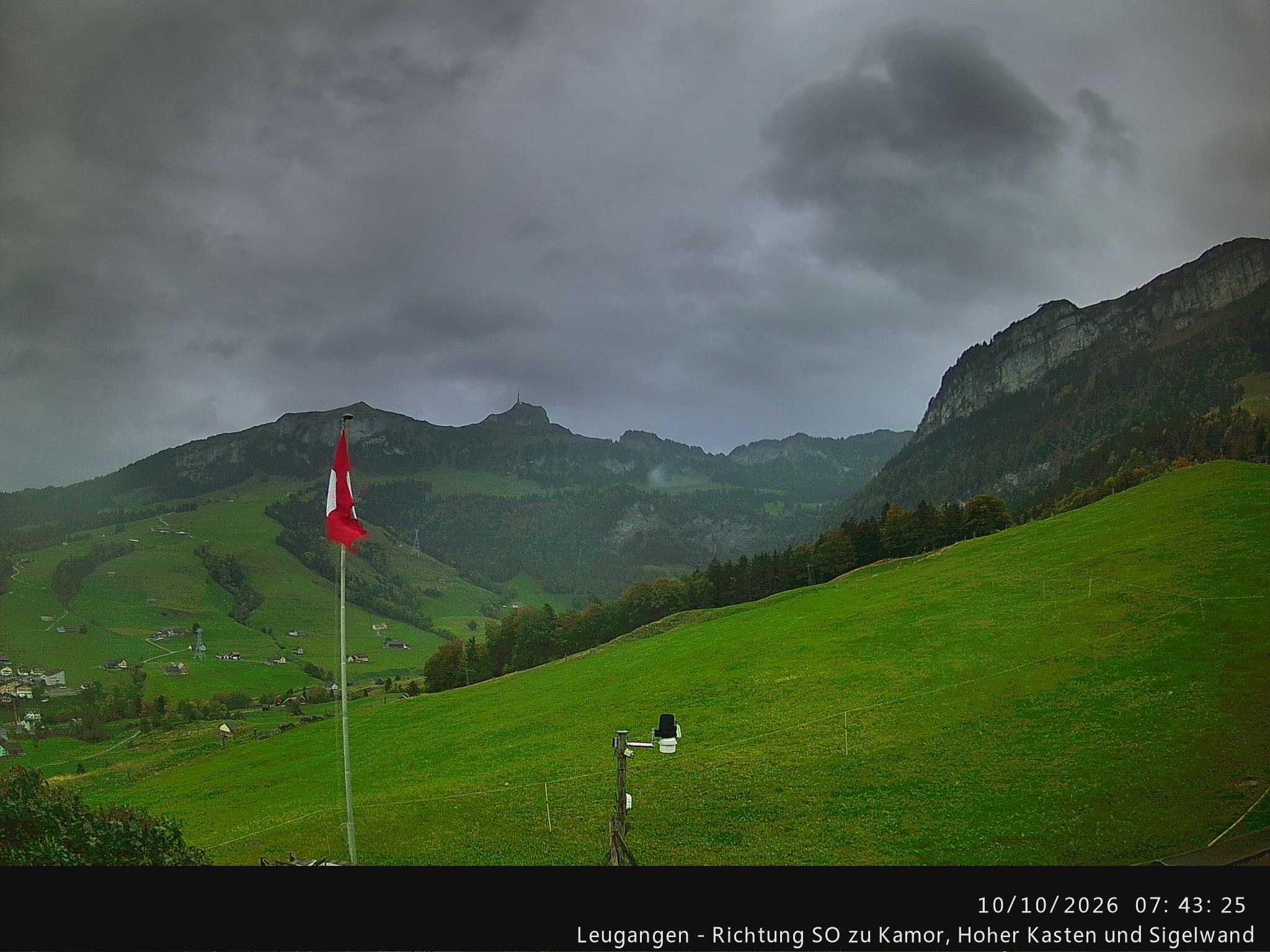 Schwende › Südosten: Leugangen - Brülisau - Hoher Kasten Drehrestaurant Und Seilbahn - Alp Sigel