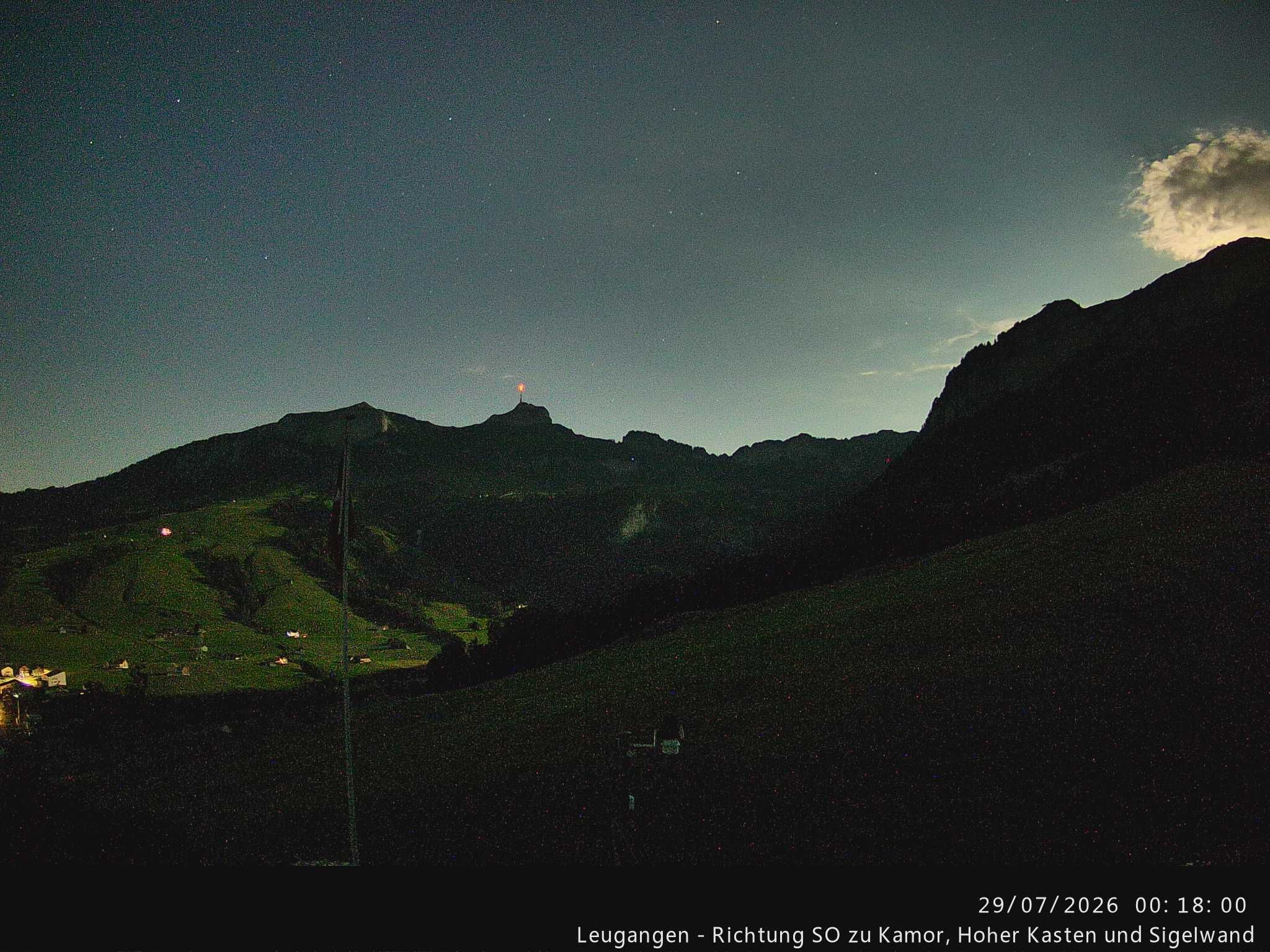 Schwende › Südosten: Leugangen - Brülisau - Hoher Kasten Drehrestaurant Und Seilbahn - Alp Sigel