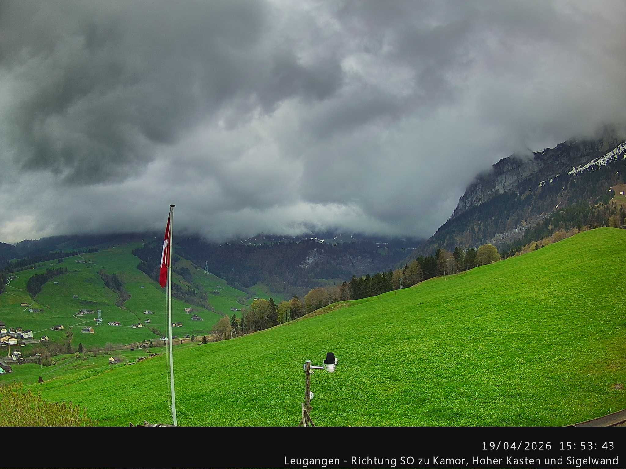 Schwende › Südosten: Leugangen - Brülisau - Hoher Kasten Drehrestaurant Und Seilbahn - Alp Sigel